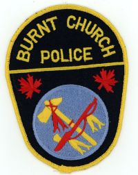 CANADA,NEW BRUNSWICK,BURNT CHURCH POLICE 1